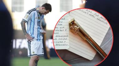 Dónde se consigue y cuánto cuesta la lapicera de Harry Potter que usó Messi para escribir su carta