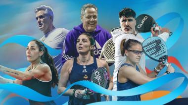 El Mundial Senior de Pádel se hará en Buenos Aires con una docena de leyendas