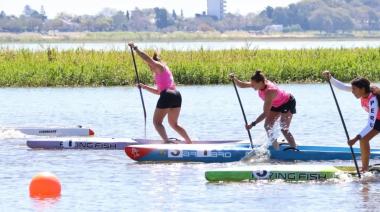 Argentina brilló en el debut del stand up paddle y sumó ocho medallas en los Suramericanos