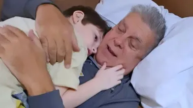 Luis Ventura preocupó a todos: internaron a su hijo de 12 años y contó qué pasó