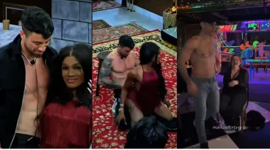 Gran Hermano hot: el show de stripper de JC a Andrea Del Boca y de Nano Vaschetto en Miami