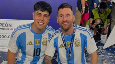 Quién es Tomás, el sobrino de Lionel Messi que jugará la Copa Potrero del Kun Agüero