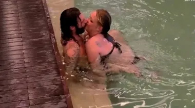 Gran Hermano Uruguay: el fogoso beso en la piscina que encendió los rumores de romance