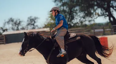 El costado gaucho de Colapinto: los videos a caballo antes de correr en Austin