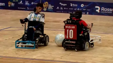 Mundial de Powerchair: Argentina cayó con Inglaterra y va por el bronce en casa