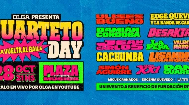 La novedad que anunció OLGA para el Cuarteto Day: cómo conseguir las entradas