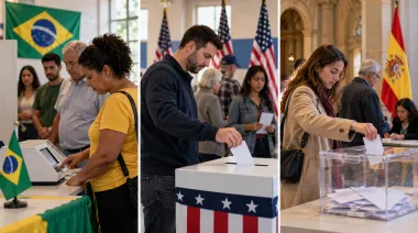 Brasil, Estados Unidos y España: las encuestas que marcan siete escenarios