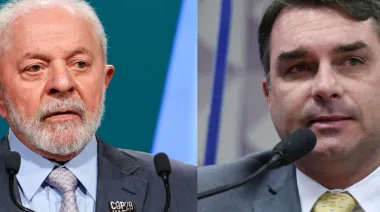 Luiz Inácio Lula da Silva va por la épica, Flávio Bolsonaro va por un desafío.