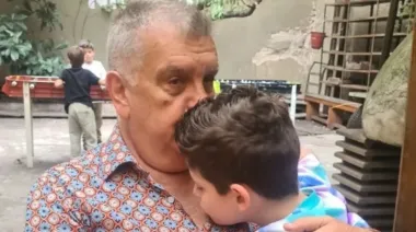 Preocupación por Antonio, el hijo de Luis Ventura: se tragó tres globos y terminó en la clínica