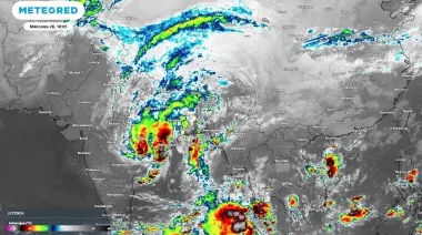 El ciclón Arnab golpeó India con vientos de 130 km/h: la imagen de la NASA