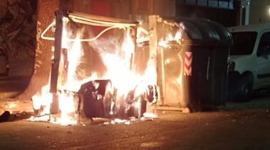 Condenaron a prisión efectiva a un hombre por quemar un contenedor en La Boca
