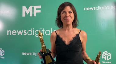"No me lo esperaba": la palabra de María O'Donnell tras ganar el Martín Fierro de Oro