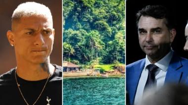 Brasil: Richarlison acusó a Flávio Bolsonaro de robarle una isla privada