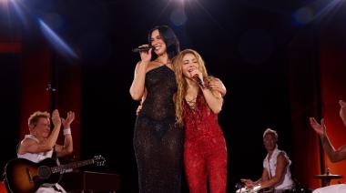 Shakira y Dua Lipa sorprendieron en Madrid: Amazon Music celebró un récord mundial