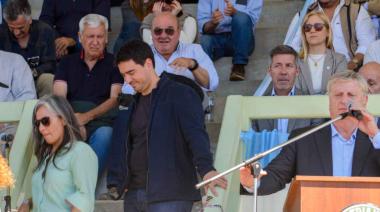 Ravier se fue en pleno discurso de Ziliotto y agitó la Expo Rural de La Pampa