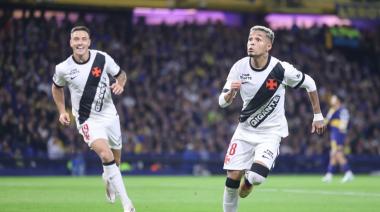 Vasco da Gama dio el golpe en La Bombonera y le ganó a Boca en la ida de la semifinal