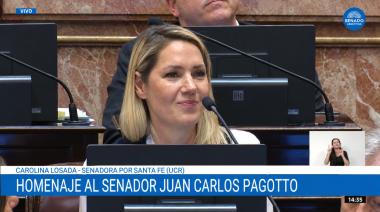 Carolina Losada reveló el favor que Juan Carlos Pagotto le hacía sin que ella lo supiera