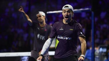 Lebrón y Augsburger le remontaron un 0-6 a Chingalán y jugarán la final en Italia