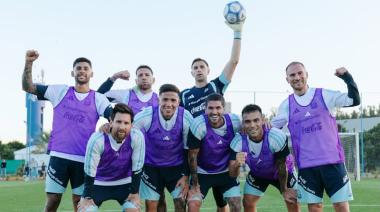 Messi realizó su última práctica con la Selección y hoy se despide ante Benín