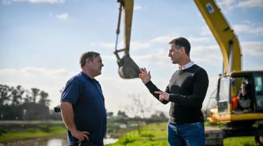 San Vicente amplía las obras sobre arroyos y canales para prevenir inundaciones