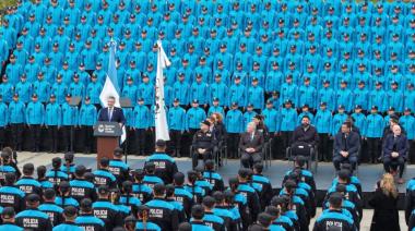 Jorge Macri sumó 600 policías y endureció su discurso: “Sin ley y orden no hay progreso ni libertad”