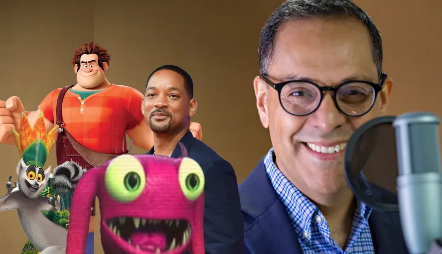 De Monsters Inc a Madagascar: el histórico actor de doblaje que conoció a Will Smith