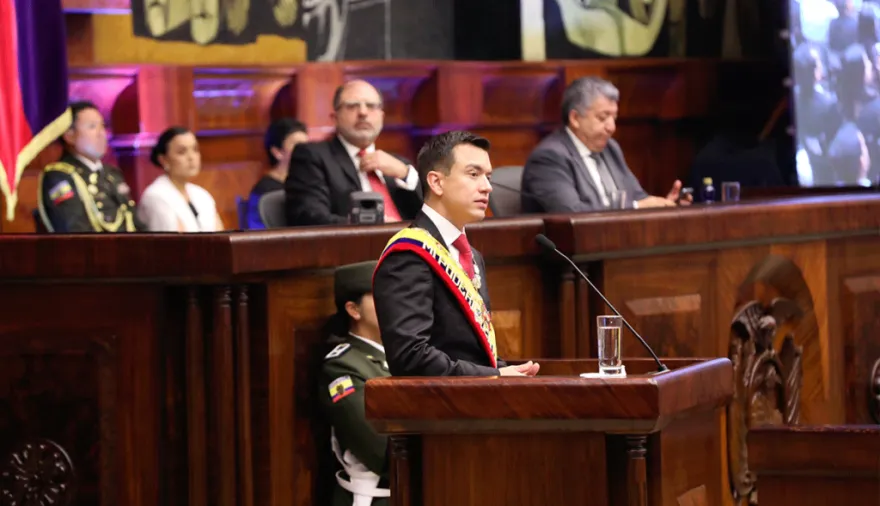 Daniel Noboa sepulta el legado de Rafael Correa y promete vencer al caos en Ecuador