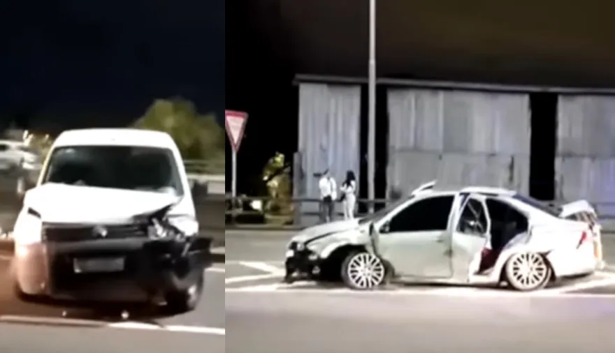 Tiros y persecución en la Autopista 9 de Julio: cinco detenidos y una mujer en grave estado