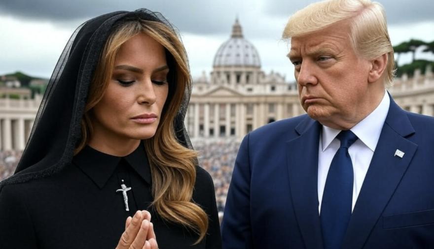 Melania Trump, la católica silenciosa que afronta la polémica papal de su esposo