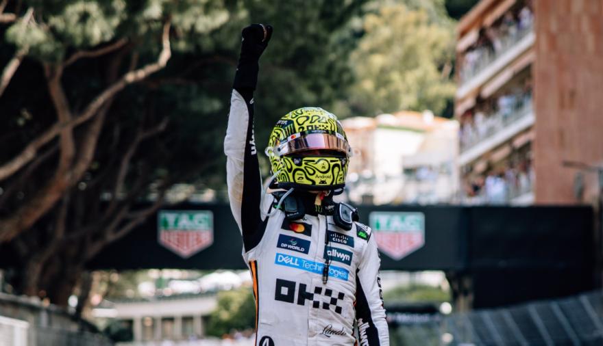Lando Norris ganó el Gran Premio de Mónaco y Colapinto terminó 13°