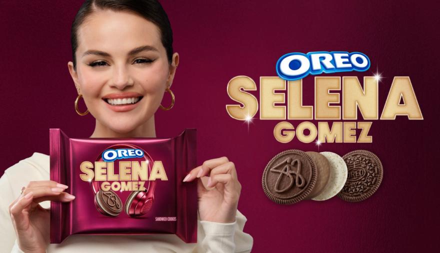 Selena Gómez se une a Oreo por un particular motivo