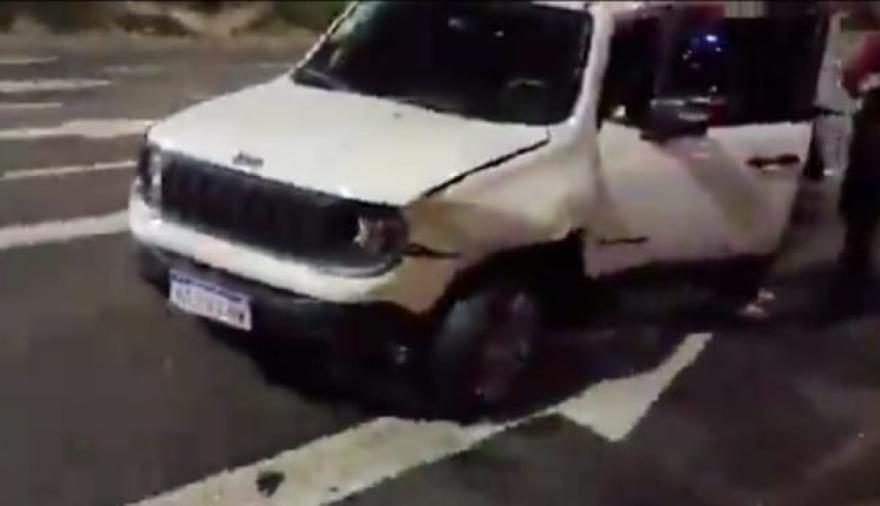 Violento choque en Constitución: cinco heridos tras cruzar un semáforo en rojo