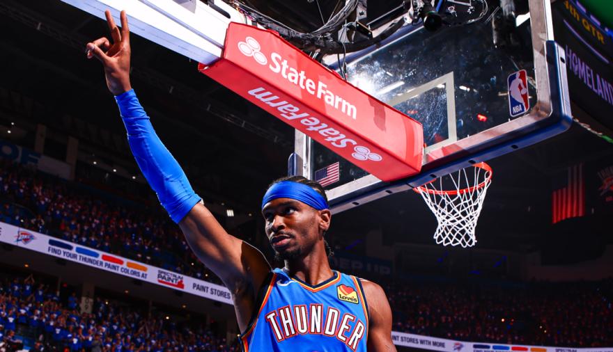Oklahoma superó a Denver y se definieron las finales de conferencia de la NBA