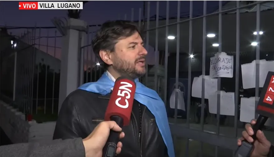 Liberaron a Juan Grabois y apuntó contra Bullrich: "Tienen a todos en pésimas condiciones"