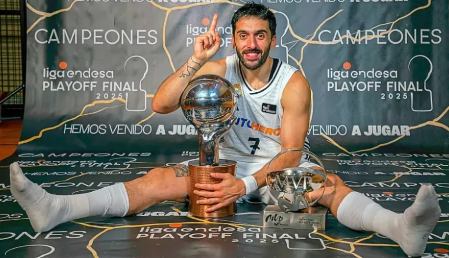 Facu Campazzo, campeón y MVP de la liga de España