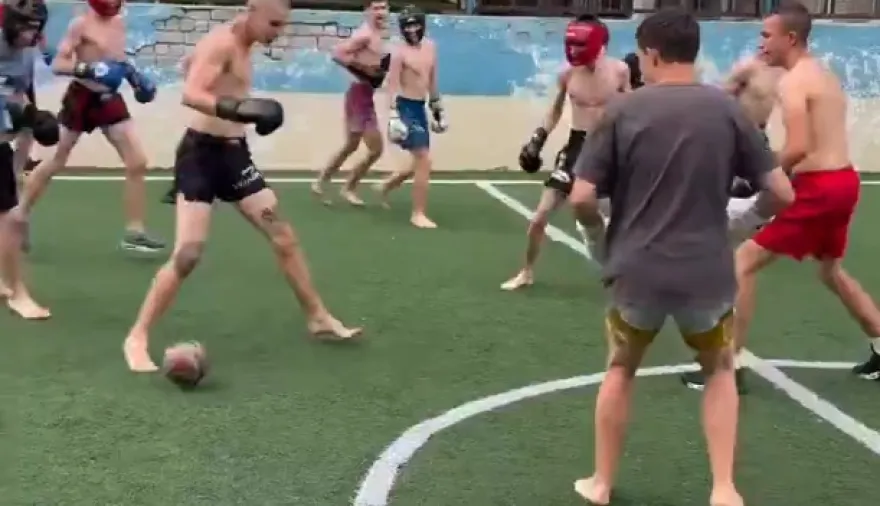 Futbox: el deporte viral que fusiona fútbol y boxeo en Ucrania