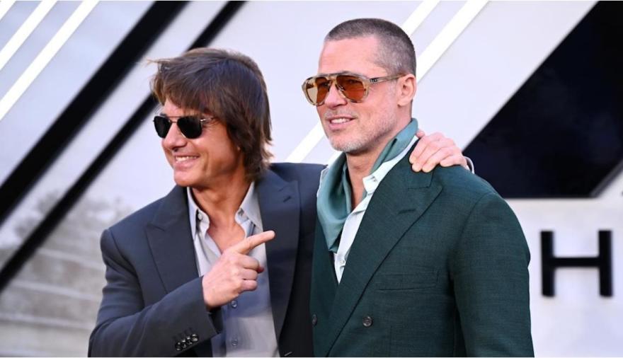 La película que podría reunir a Tom Cruise y Brad Pitt