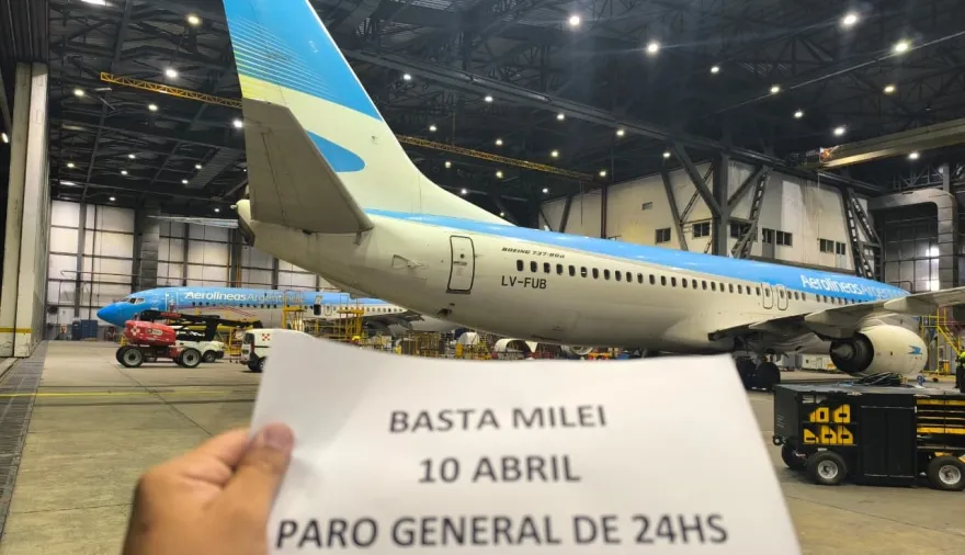 Aeronáuticos ganaron de nuevo en la Justicia: el revés que enfrenta Milei