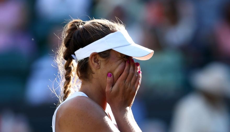 Solana Sierra cayó en Wimbledon pero dejó su firma en la historia del tenis