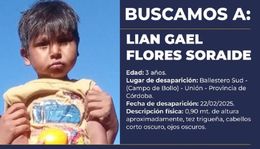 Seis meses sin Lian: la familia insiste en la búsqueda mientras la causa sigue sin avances