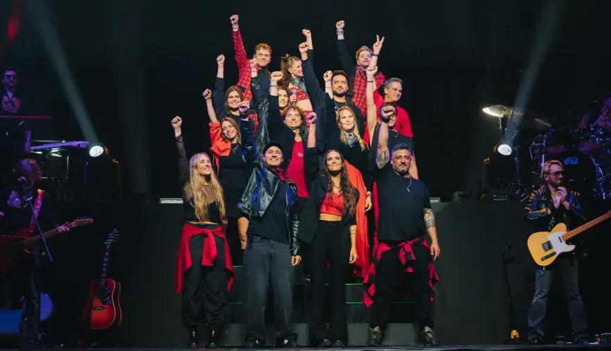 Lo que no se vio del reencuentro de Rebelde Way en el Movistar Arena