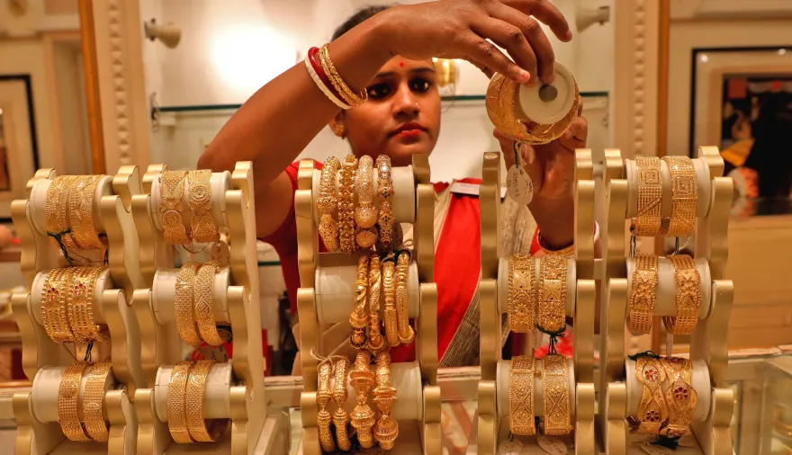 Por qué India vive una fiebre del oro en plena temporada festiva