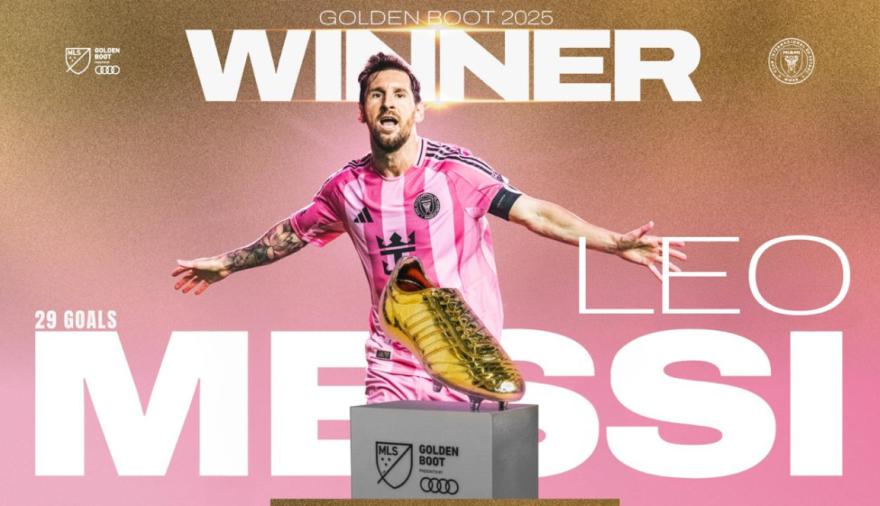 Messi, rey de la MLS: ganó la Bota de Oro y fue récord en asistencias