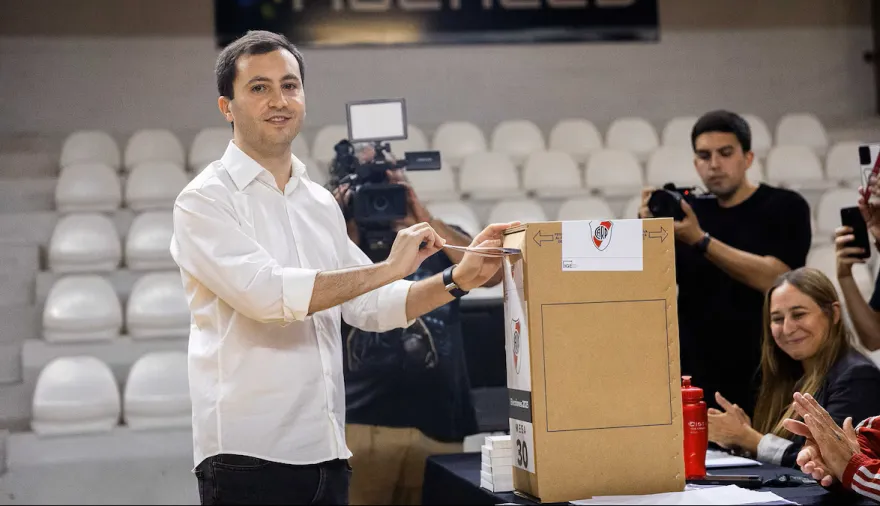 Stefano Di Carlo es el nuevo presidente de River Plate y el más votado de la historia