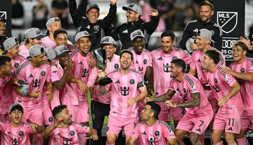 El Inter Miami goleó a New York City y es campeón de la Conferencia Este
