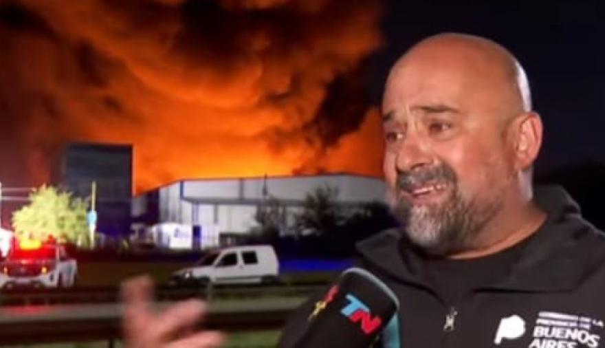 Explosión e incendio en Ezeiza: Defensa Civil confirmó que no hubo riesgo grave para la población