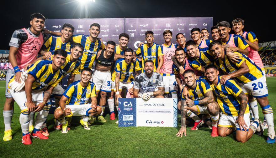Rosario Central debutó con autoridad en la Copa Argentina