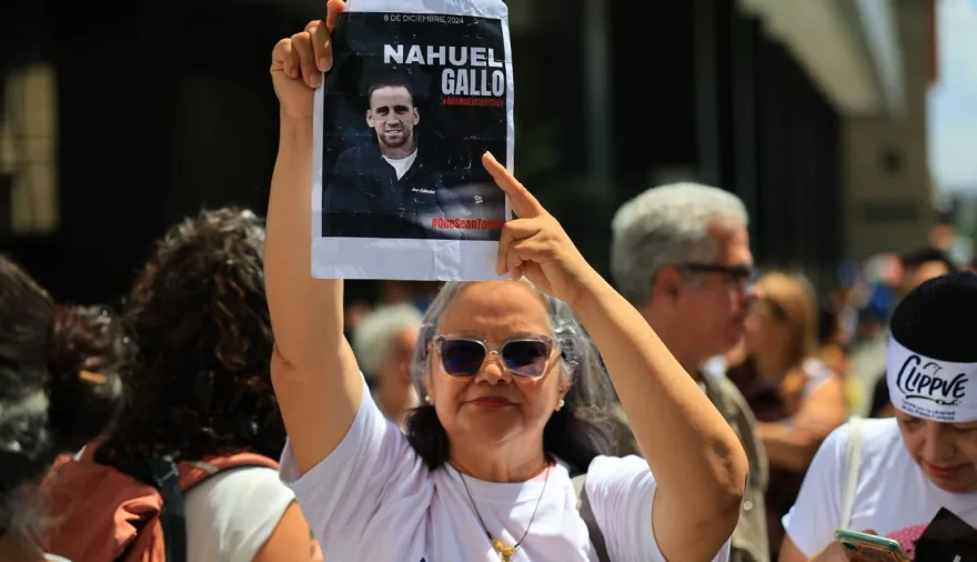 Nahuel Gallo en Venezuela: el ruego de su suegra ante el chavismo