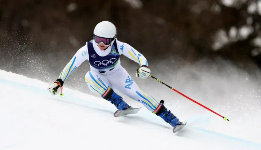 Nicole Begue, la argentina que hizo historia en los Juegos Olímpicos de Invierno