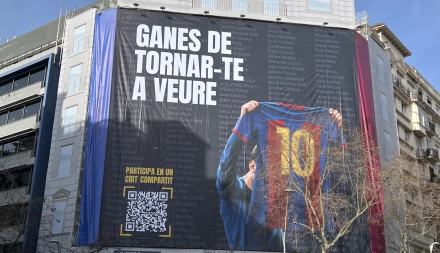 Lionel Messi y la campaña del Barcelona: cómo lo usan en la pelea por la presidencia